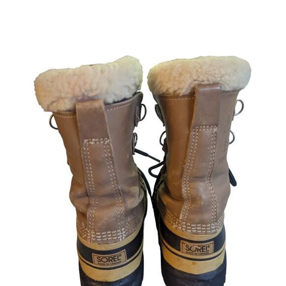 🛍️ - Sorel Caribou Vintage Winter Snow Boots Size 5 Womens - Picture 3 of 4